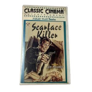 Scarface Killer (Rulers of the City) VHS Tape Jack Palance 1976 Fernando Di Leo